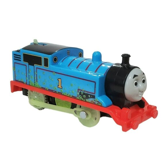 Thomas The Train Glow in Dark Speed Sparks Tank Engine Motorized Blue Red Toy - Picture 13 of 13